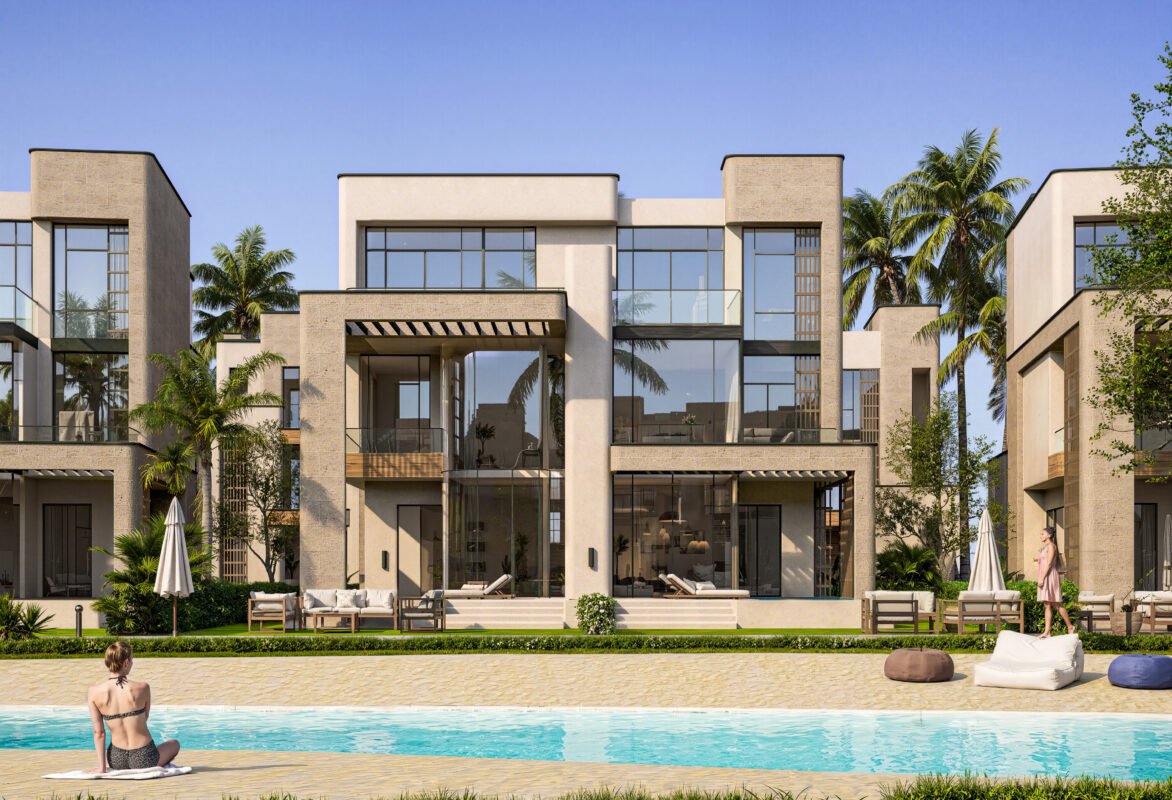 Twin Villa Back Facade 00