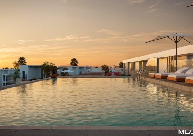 Roof-Pool Sunset Shot 02 (Large)